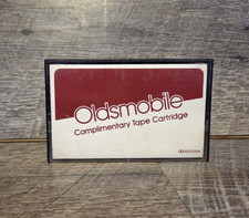 Oldsmobile Complimentary Tape Cassette Cartridge 1985 Promo - Tested and Working