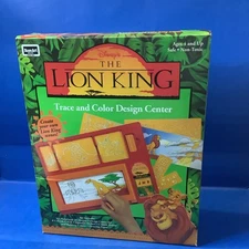VINTAGE 1994 ROSE ART DISNEY THE LION KING TRACE AND Design Kit Partial Set JE