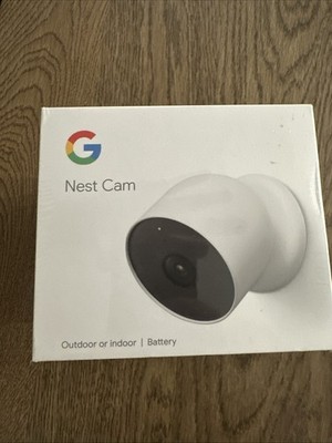  NEW SEALED  Google Nest Cam White Outdoor Indoor Security Camera, 1080 HD ￼