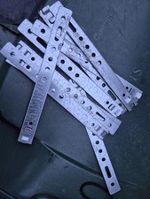 10x Window Fixing Brackets Steel Frame Clips Lugs Mounting Anchors UPVC 24x175