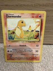 Charmander 46/102 Shadowless Base Set