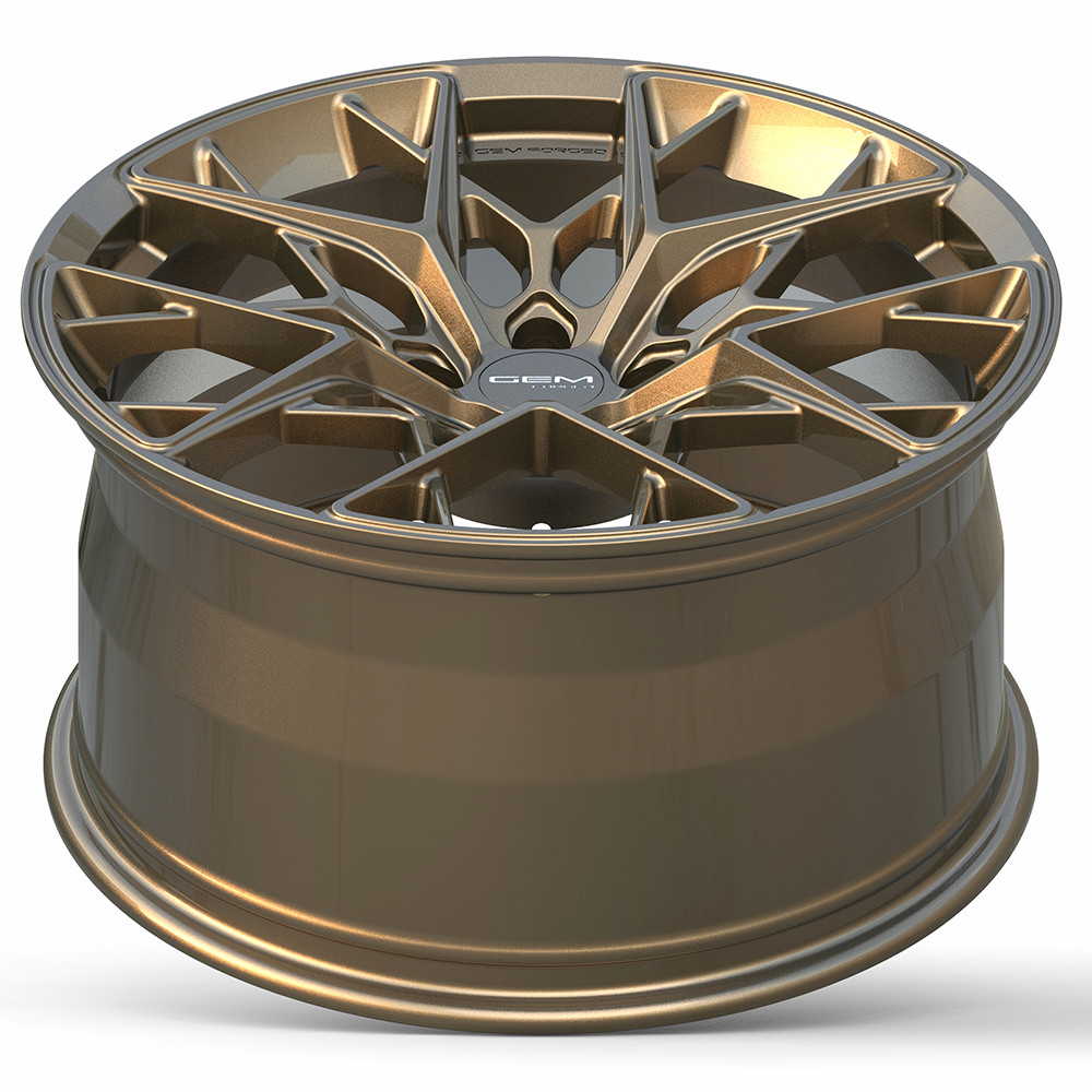 20" / 21" GEM Forged GL-01 Gloss Bronze Wheels for McLaren 720S