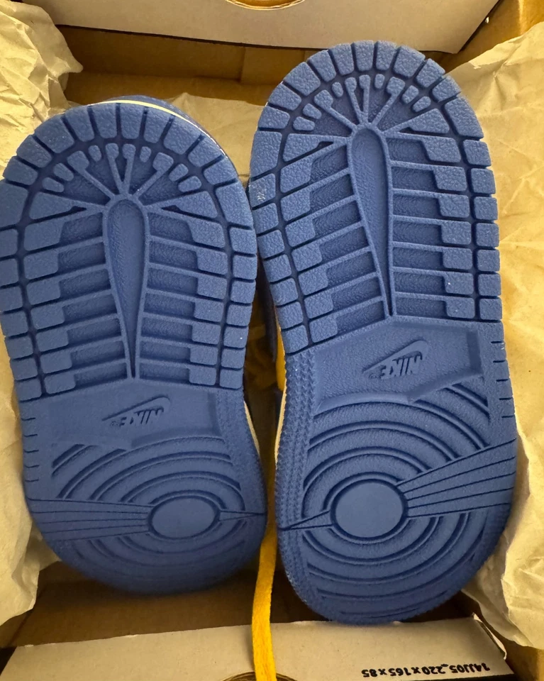 Nike Air Jordan 1 Retro Alto OG (TD) Maíz Reverso Laney 10C - FD2598-700 - NUEVO Foto 2 de 4