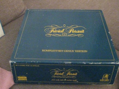 Trivial Pursuit -Komplettset-Genius Editition  /Parker Gesellschaftsspiel