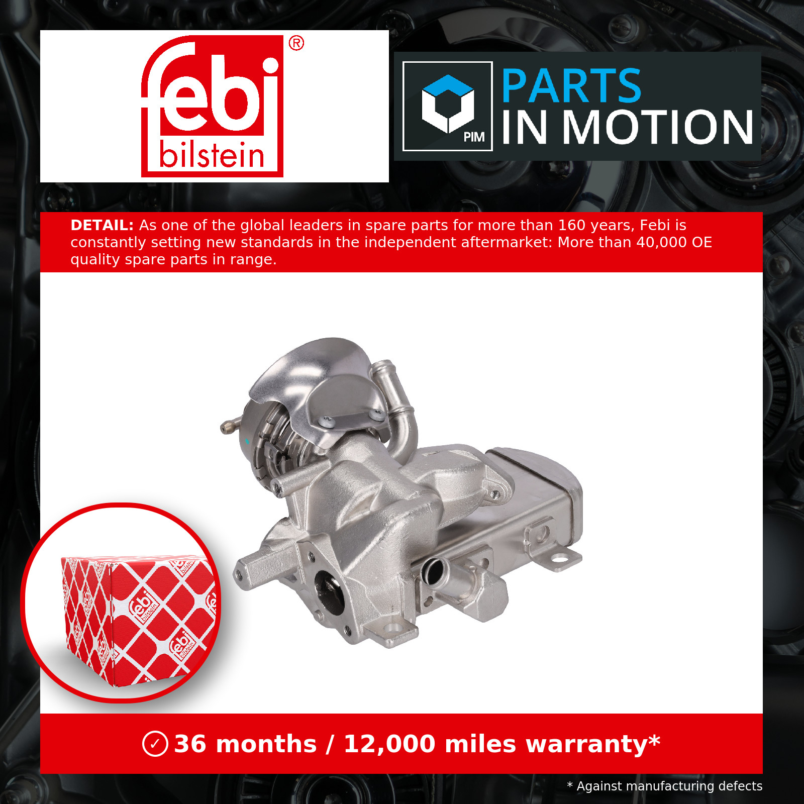 EGR Valve 194363 Febi 04L131512B 04L131512P 4L131512B 4L131512P Quality New