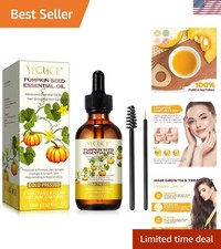 60ml Pumpkin Seed Oil: Nourishing Cold Pressed Oil for Hair Growth  Facial Care
