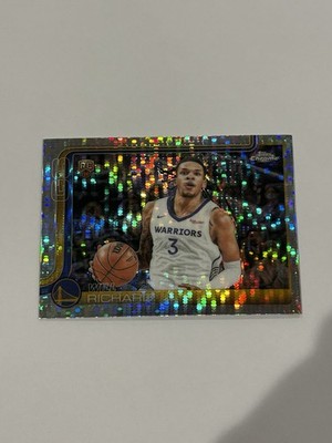 Will Richard RC 2025-26 Topps Chrome Pulsar Refractor #287 Warriors