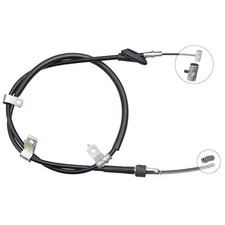 Seilzug Feststellbremse 1.635 mm Trommelbremse A.B.S. für u.a. SUZUKI LIANA