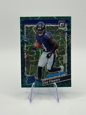 2023 Panini Donruss Optic - Rated Rookie Zay Flowers #210 Green Velocity