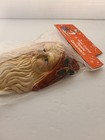 Vintage Sanra Claus Head Ornament 6" Tall Plastic — photo 6