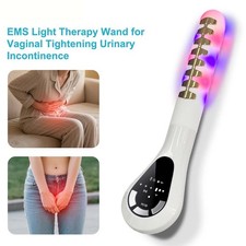 Pelvic Floor Muscle Exerciser Kegel Device with Red Light for Vaginal Tightening