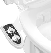 RV Bidet for Camper Toilet- Self Cleaning, Slide-In Easy Install, Black Color Ad