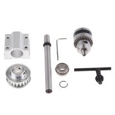 Unpowered Spindle for DIY Lathe And Polishing W/ B10 Chuck