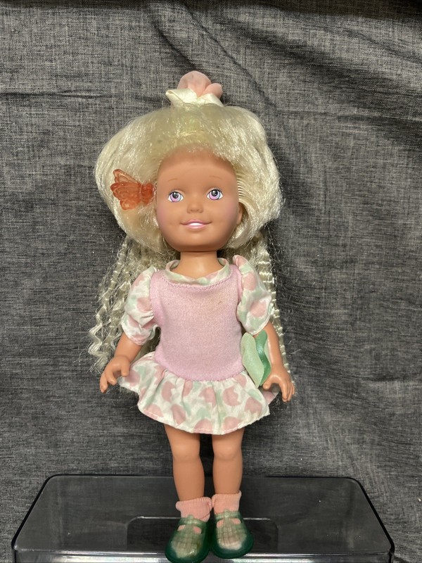 Vtg Playskool Polly, Dolly Surprise Doll "Grows" & Retracts Hair, D1