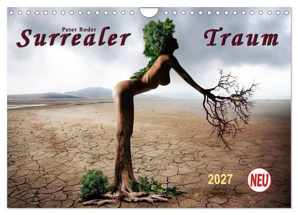 "Calendar 2027 · US Version · Surreal Dream (Wall Calendar 2027 12\" × 8\" Landscap"-image