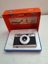 Agfa Isoflash Rapid C 35mm Camera 1960  s Original Box German Untested