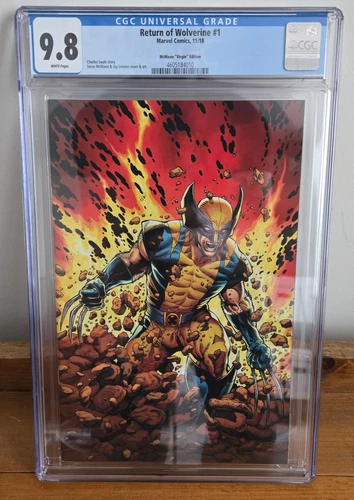 Return of Wolverine #1 - McNiven Virgin Variant  - Key 2018 - CGC 9.8