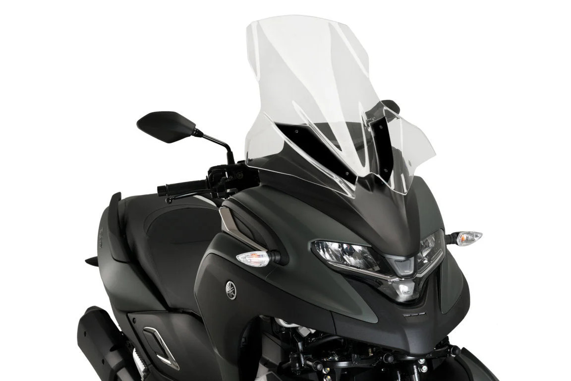 Puig Touring Screen | Clear | Yamaha Tricity 300 2020 Current CLEARANCE