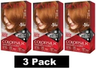 3 x Revlon Colorsilk 3D Permanent Hair Colour 53 Light Auburn Brand New