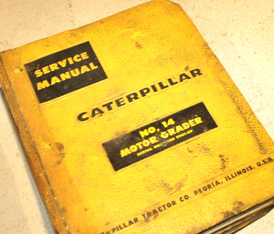 CAT Caterpillar 14 Motor Grader Service Repair Manual shop 99G Series book guide