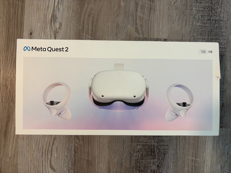 Meta Oculus Quest 2 128GB Advanced All-In-One VR Headset - White