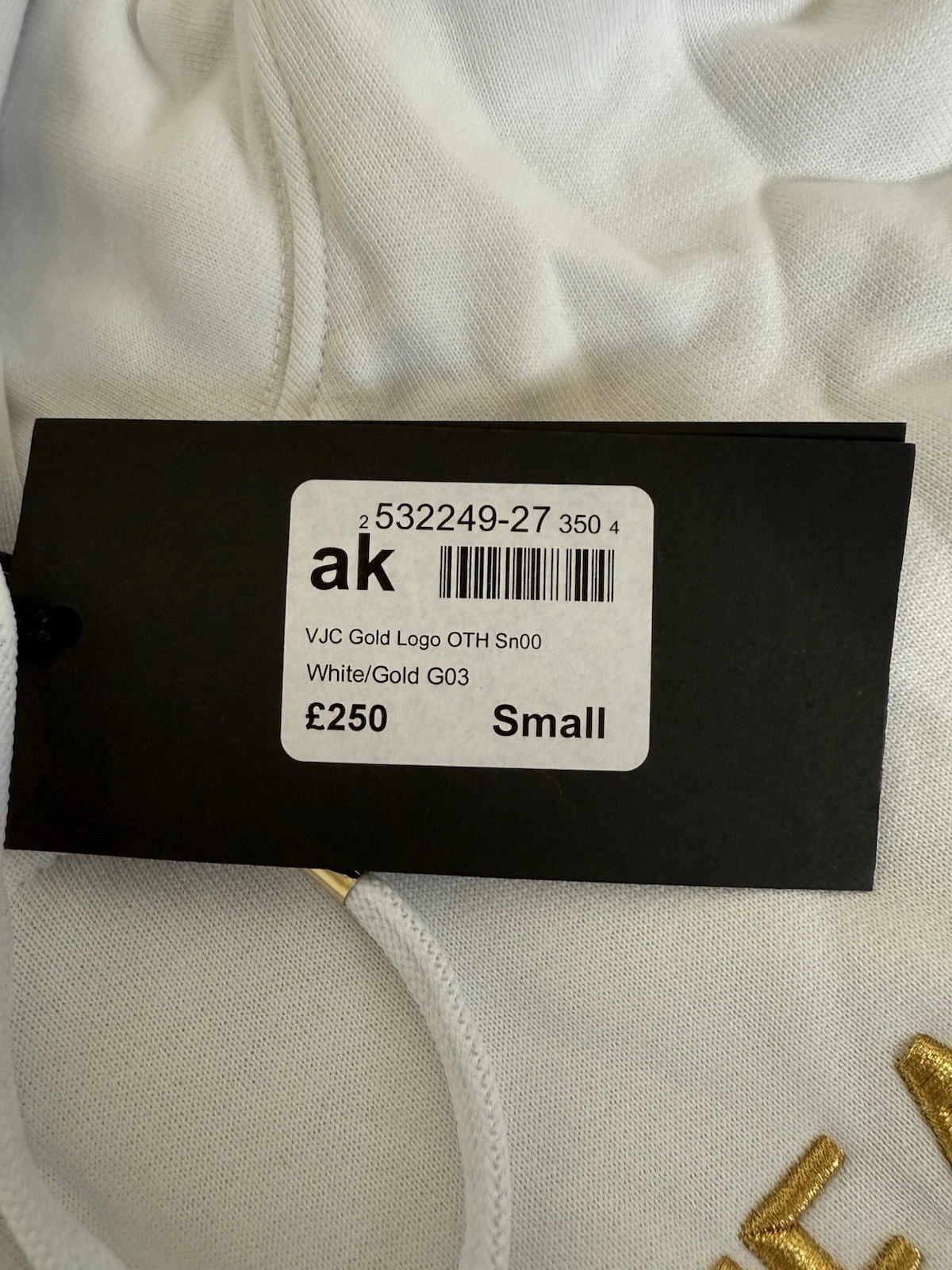 Felpa con cappuccio Versace jeans couture