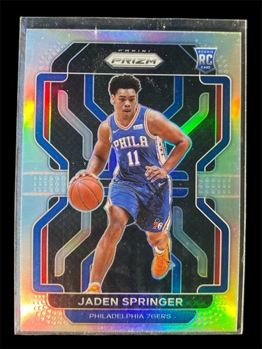 Jaden Springer 🔥Rookie Lot🔥 (2) Silver Prizm & Red,White,Blue Prizm - Picture 2 of 5