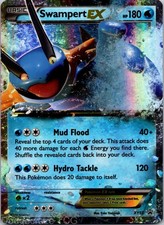 Swampert EX XY55 Promo XY Black Star Promos Pokemon LP