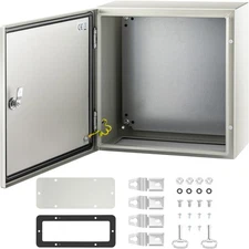 Steel Electrical Box Electrical Enclosure Box 16x16x8'' Carbon Steel IP65