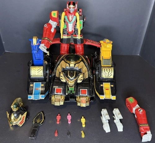 Bandai 1994 Mighty Morphin Power Rangers Thunder Megazord Vintage Set