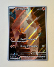 Pokemon Charmander 168/165 SV 151 IR Full Art Holo on eBay