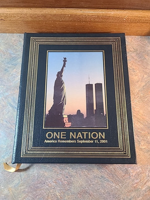 Easton Press, One Nation America Remembers, September 11th, 2001 Leather Bound 