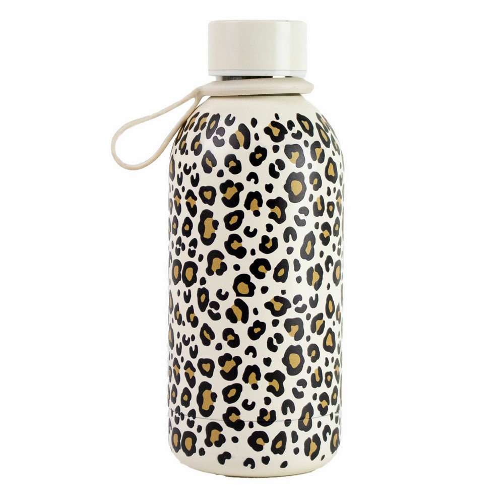 Bouteille isotherme Blush Léopard 50 cl gourde céramique thé café étanche
