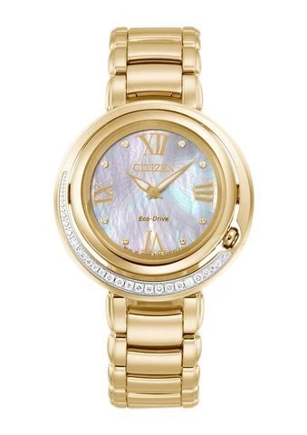 Citizen Gold Plated Case Wristwatches