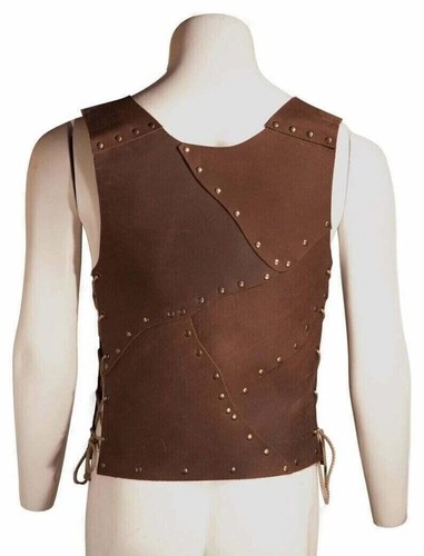 Épaulière Armure En Cuir Style Médiéval - Cosplay, LARP, Renaissance, Halloween