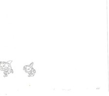 Street Sharks DIC Production Animation Cel Drawing 1994-1997 C-36