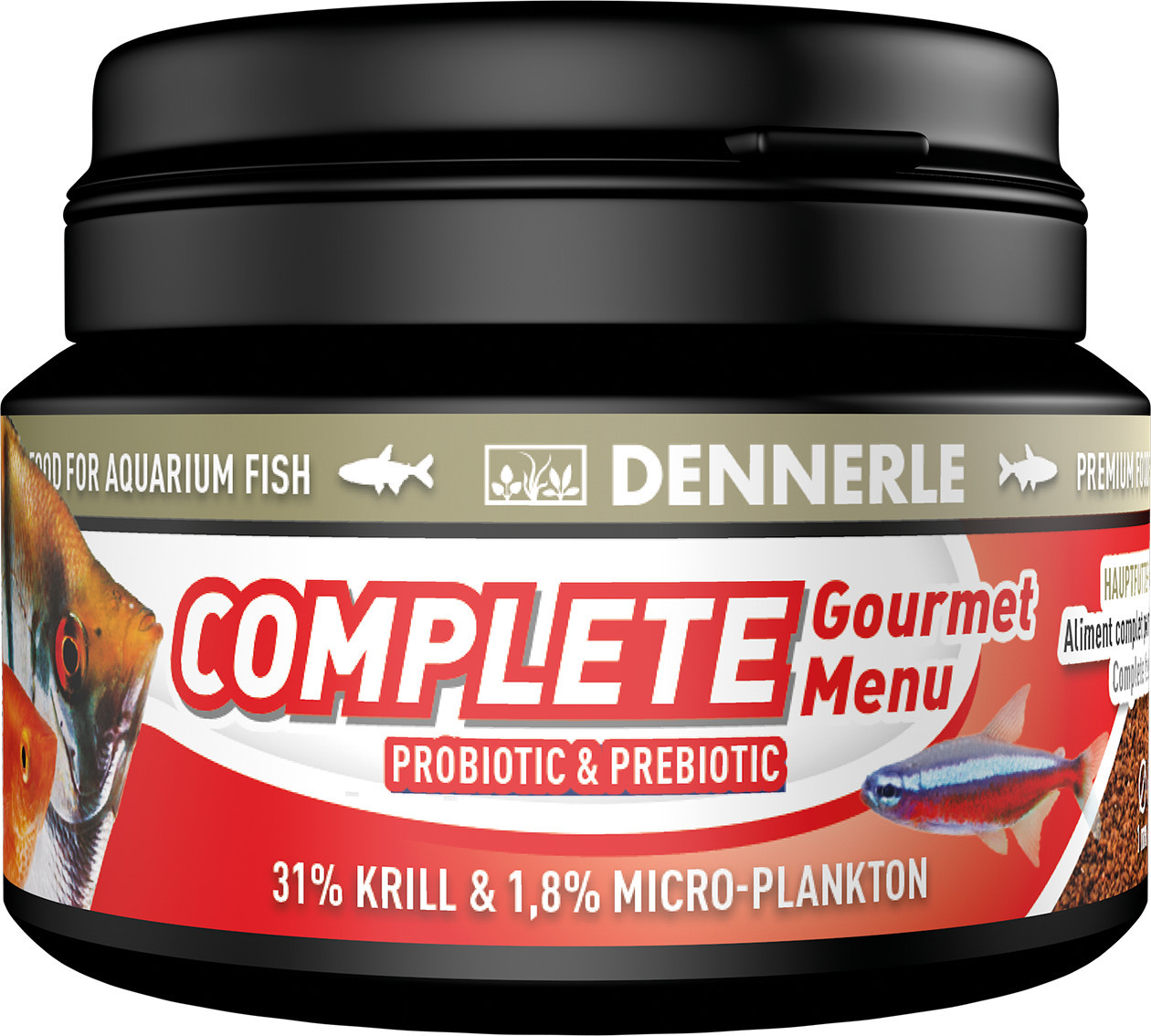 Dennerle Premium Fish Food Complete Gourmet Menu 100ml for All Fish eBay
