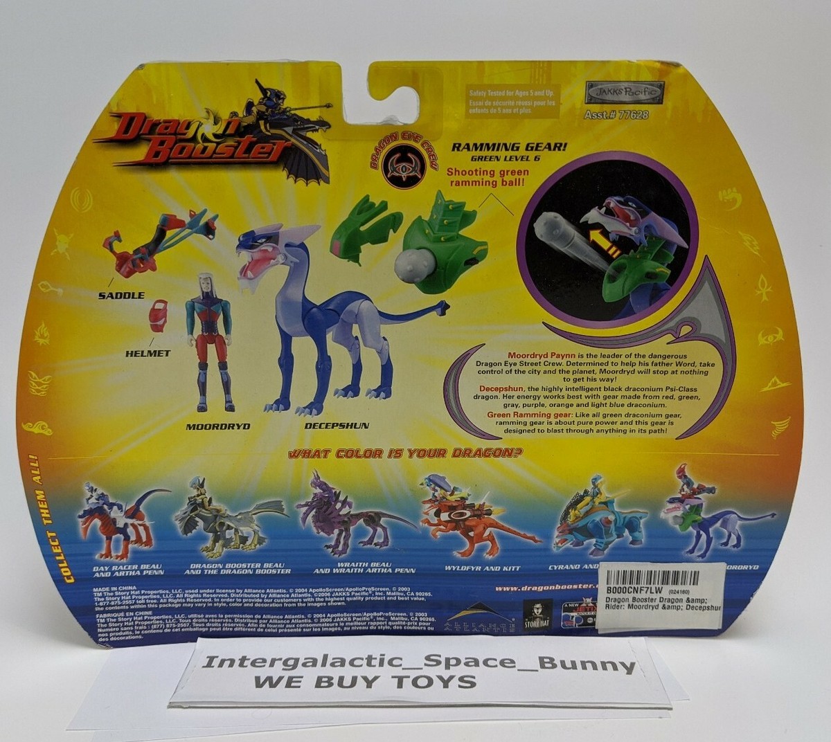 Las figuras de Dragon Booster Jakks Pacific