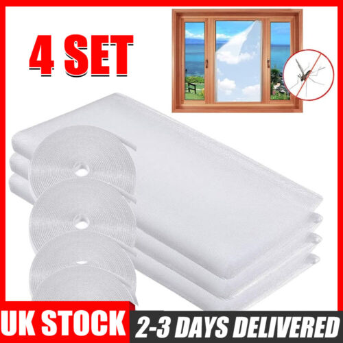 For Window Insect Screen Mesh Net Fly Bug Mosquito Moth Door Netting Net Cover - Picture 2 of 13