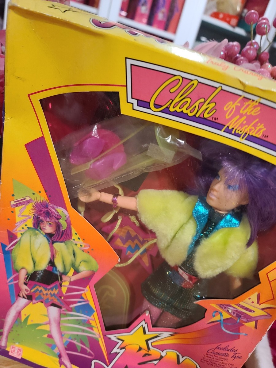 RAY 限定レコード Yellow アイドル シューゲイザー ドッツトーキョー NEW! 1986 JEM & THE HOLOGRAMS CLASH OF THE MISFITS DOLL! IMPERFECT