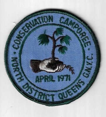 April 1971 Conservation Camporee North District Queens GNYC DGR Border MX-4586]