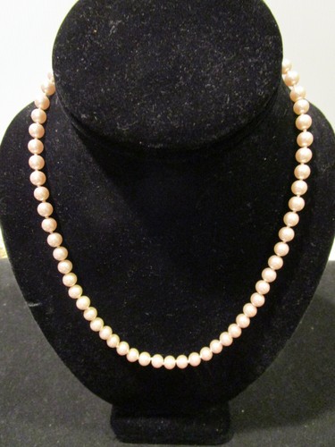 Tommy Hilfiger Faux Pearl Necklace 