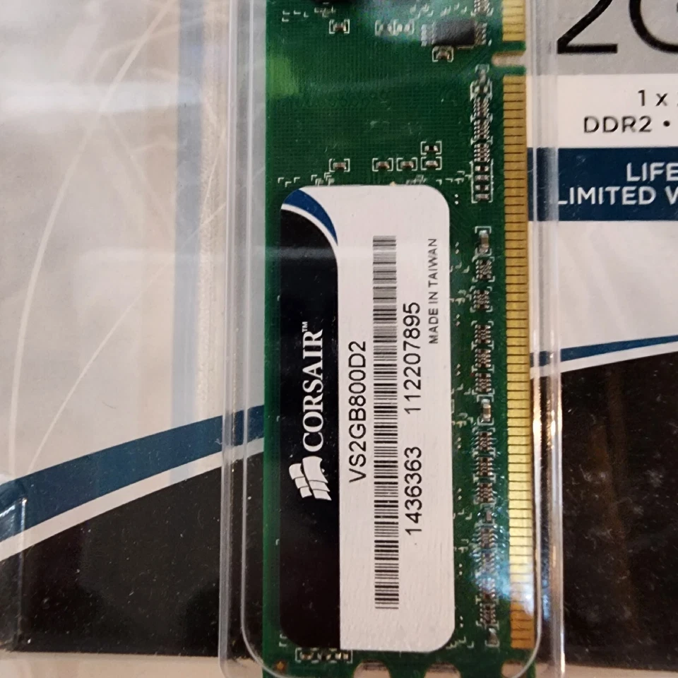 Corsair 2GB DDR 800 MHz Desktop Memory VS2GB800D2 New - Image 4 of 4