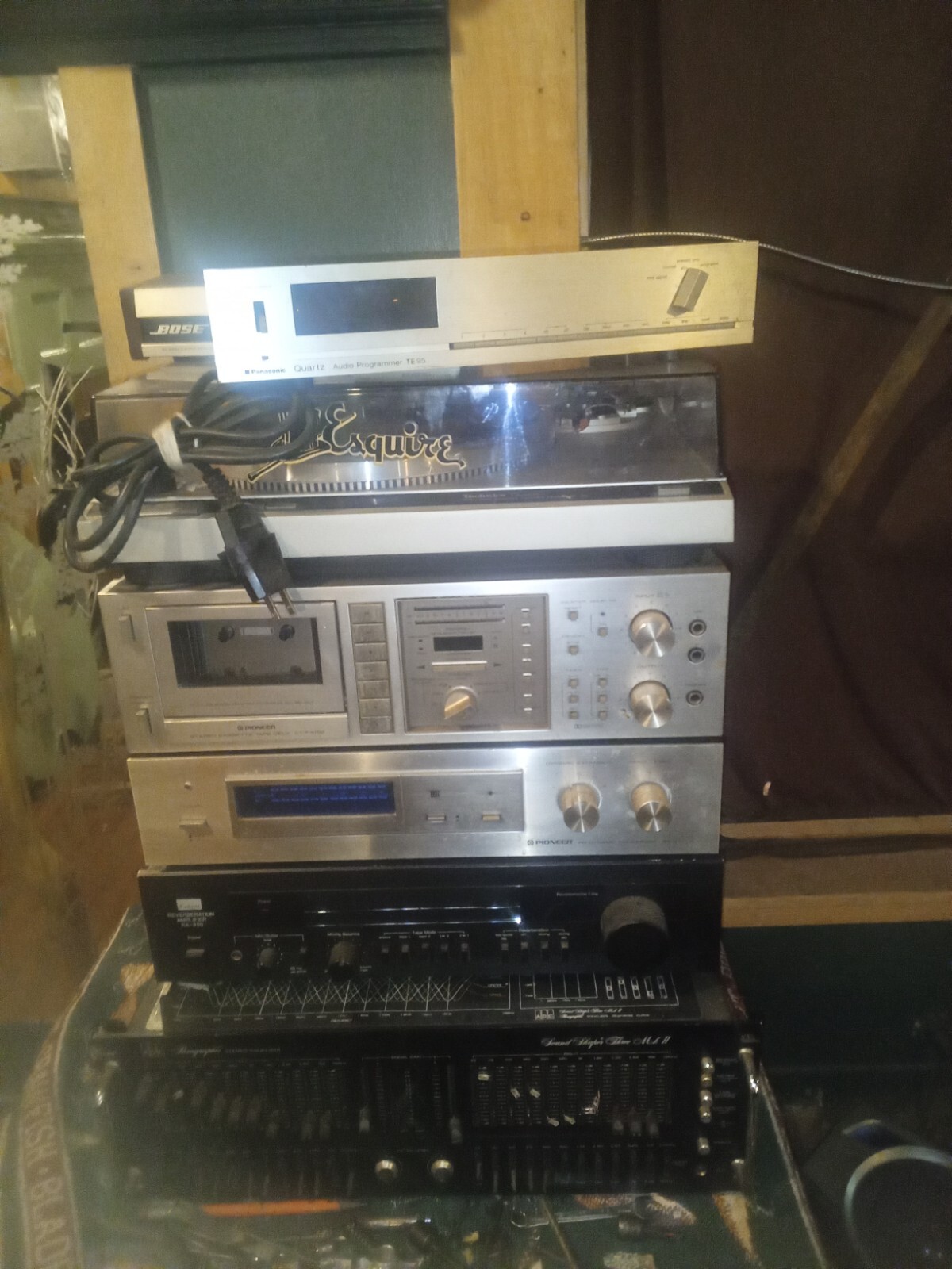 Vintage Stereo System 