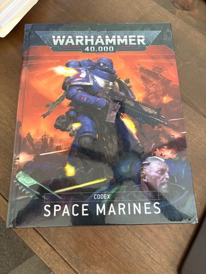 Warhammer 40k Codex: Space Marines 10th Edition Hard Cover - NEW