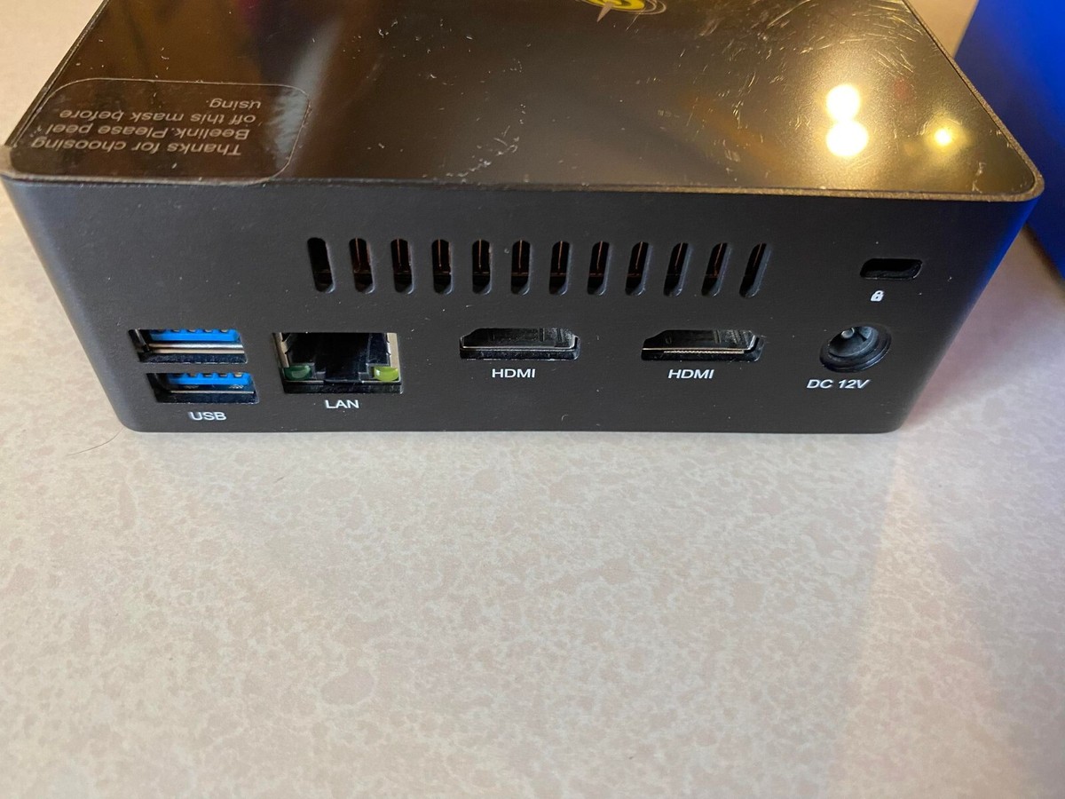 Beelink Gemini X Mini PC 4105 1.50GHz 8GB/Ram 64GB Storage