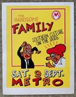 SOUTHERN CULTURE ON SKIDS Handsome Family RARE Steve Walters Rock Concert Poster — photo 1