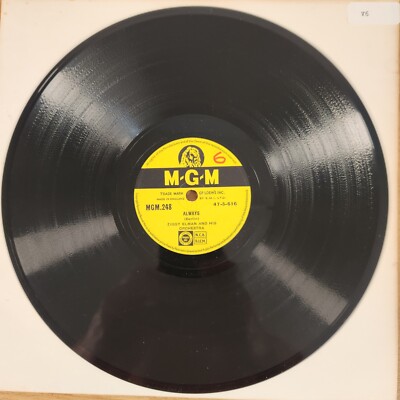 Ziggy Elman And His Orchestra Boppin With Zig / Always 78 RPM MGM.248