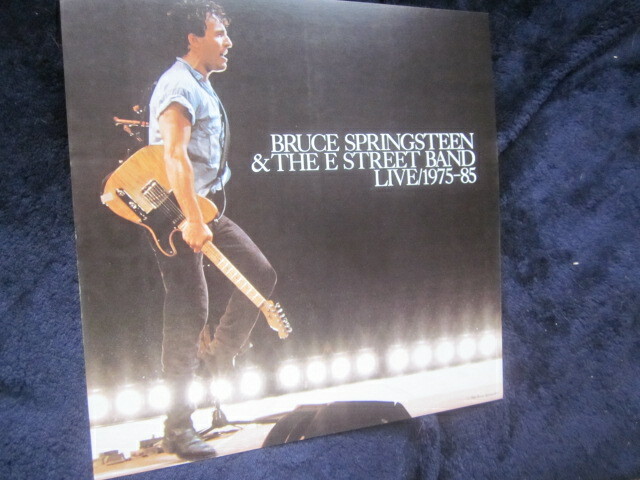 Bruce Springsteen & The E Street Band 1986 Live/1975-85 Promo Cover Flat Poster