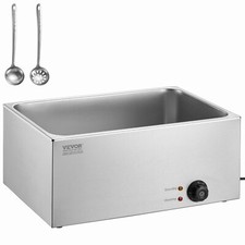 VEVOR Bain Marie Speisenwärmer Chafing Dish Gastronormbehälter 18L 1200W